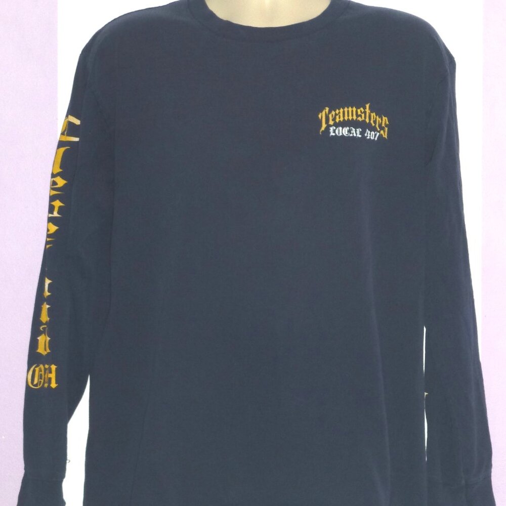 Vintage Unionmade Teamsters Local 407 Cleveland, OH T-Shirt Size: L PLEASE READ